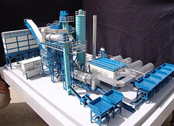 工業廠區模型
